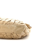 Nappa Matelasse Coffer Hobo Beige