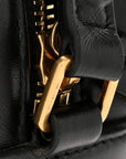 Calfskin Matelasse Monogram Lou Camera Bag Black