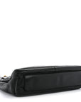 Caviar CC Flap Shoulder Bag Black