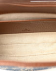 New Denim GG Monogram Calfskin Mini Jackie 1961 Hobo Blue Tea Cuir
