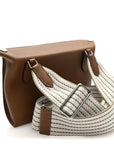 Togo Sangle Cordage Videpoches Alezan Beige Marfa Gris Pale