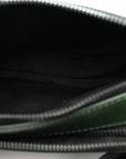 Saffiano Small Snapshot Camera Bag Olive Green