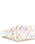 LV X TM Monogram Multicolor Neverfull MM White