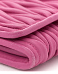 Nappa Matelasse Wallet On Chain Fuxia