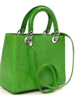 Snakeskin Medium Lady D1OR Green