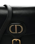 Box Calfskin Medium Bobby Frame Flap Black