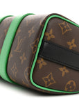 Monogram Macassar Keepall Bandouliere 25 Minty Green