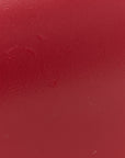 Box Calfskin Small Classic Box Flap Bag Red