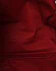 Canvas Medium Deauville Tote Red