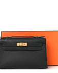 Swift Kelly Pochette Clutch Black