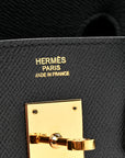 Epsom Birkin 30 Black