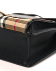 Derby Calfskin Vintage Check Small Macken Crossbody Bag Black