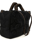 Econyl Monogram Pillow Giant Onthego MM Black