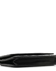 Calfskin Whipstitch Wallet On Chain WOC Black