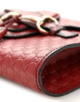 Soft MicroGCCIssima Mini Emily Chain Shoulder Bag Rosso
