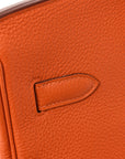 Togo Birkin 35 Orange