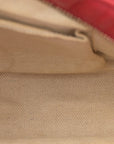 Pebbled Calfskin Small Soho Disco Bag Vibrant Red