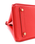 Epsom BIRKIN 30 Rouge de Coeur