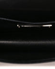 Nappa Crystal Starlight Mini Clutch Bag Black
