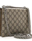 GG Supreme Monogram Mini Dionysus Shoulder Bag Taupe