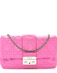 Lambskin Cannage Miss D1OR Promenade Pouch Fuchsia