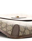 GG Supreme Monogram Web Medium Neo Vintage Flap Messenger Bag Beige New Acero
