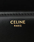 Shiny Calfskin Medium Triomphe Black