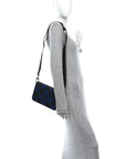 Tweed Quilted Medium CHNL 19 Flap Grey