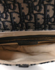 Oblique Saddle Bag Blue