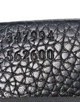 Pebbled Calfskin Small Soho Disco Bag Black