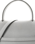 Grained Calfskin Micro Belt Bag Cloud