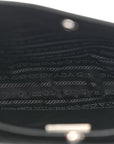 Spazzolato Cleo Shoulder Bag Black