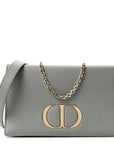 Calfskin 30 Montaigne 2 in 1 Pouch Grey