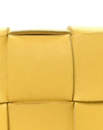 Lambskin Maxi Intrecciato Small Cassette Crossbody Bag Gold