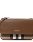 Grained Calfskin House Check Tartan Mix New Hampshire Earth
