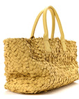 Nappa Intrecciato Medium Paillettes Cabat Poussin