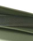 Shiny Calfskin Triomphe Shoulder Bag Celadon