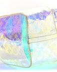 PVC Monogram Keepall Bandouliere 50 Iridescent Prism