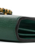 Calfskin Mini Dionysus Chain Wallet Emerald
