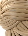 Nappa Mini Tubular Double Knot Porridge