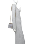 Aged Calfskin Quilted 2.55 Reissue Mini Flap Grey