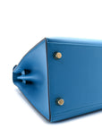 Epsom Kelly Sellier 28 Bleu Frida