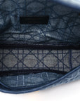 Denim Cannage Small Caro Bag Blue