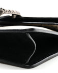 GG Supreme Monogram Mini Dionysus Shoulder Bag Black