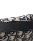 Oblique Saddle Bag Blue