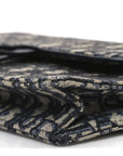 Oblique Saddle Chain Pouch Blue