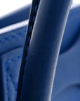 Smooth Calfskin Micro Luggage Royal Blue