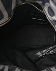 Denim Jacquard Large The Monogram Tote Bag Denim Blue