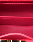 Taurillon Monogram Tuffetage Capucines Mini Fluo Pink