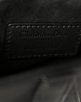 Ultra Matte Calfskin Mini Saddle Bag Black